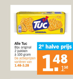  zoutjes 2 100 tuc original oven baked pakken varieeren 2e halve 