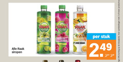  raak limonadesiroop 2 25 siropen vruchtensiroop sirop fruits productvarianten reine claude mack saveur framboise multifruits zero sugar stuk 