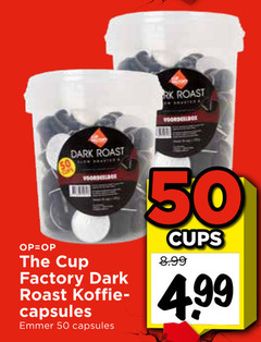  the cup factory koffiecups 50 roast dark koffie capsules emmer cups 
