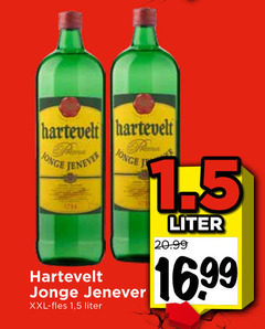  hartevelt jenever jonge xxl fles 1 5 liter 
