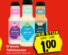  gwoon snacksaus 300 stations smaakmaker whisky vis tafelsauzen soorten ml stuk 1 00 