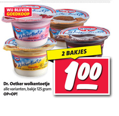  dr oetker toetje 2 100 wolkentoetje aardbei be dr. bakje bakjes 