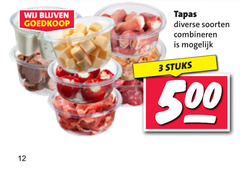  tapas 3 12 500 soorten combineren stuks 