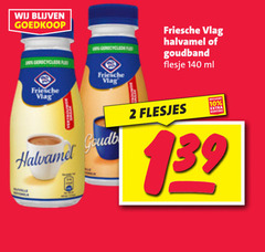  friesche vlag koffiemelk 2 10 140 halvamel goudband flesje ml 