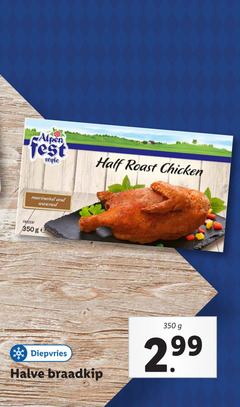  hele kip 350 alpen style marinated and seasoned frozen ge roast chicken diepvries halve braadkip 