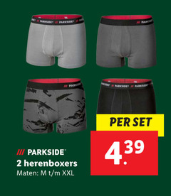  2 parkside parks iii herenboxers maten xxl 