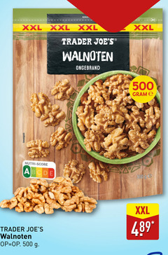  500 xxl trader walnoten ongebrand nutri score ge 