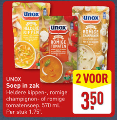  unox soep 2 350 heldere kippen kop wortel vermicelli romige tomaten zongedroogde tomaat mascarpone basilicum zak champignon tomatensoep ml stuk ui bieslook 