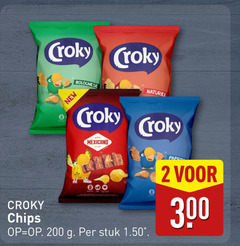  croky chips 2 200 300 new bolognese naturel mexicano stuk 