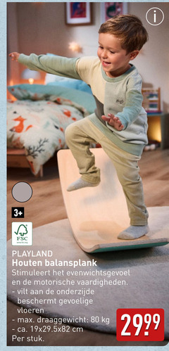  80 3 fsc www.fsc.org playland houten stimuleert evenwichtsgevoel motorische vaardigheden vilt onderzijde beschermt gevoelige vloeren draaggewicht ca. cm stuk 