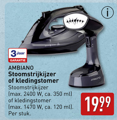  120 350 ei 3jaar drip stop stoomstrijkijzer ca. ml stuk 