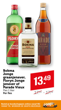  vieux berenburg jenever 1 25 40 anno schiedam holle jonge superieur bokma graanjenever val floryn parade fles liter online 