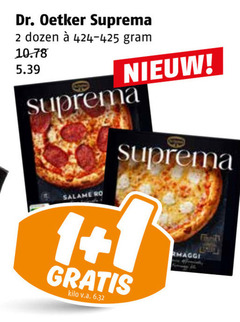  dr oetker diepvriespizza 1 2 dr. dozen salame kilo v.a. maggi 