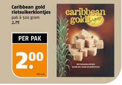  rietsuiker 500 caribbean gold rietsuikerklontjes pak sugar 2 kilo sucre canne morceaux 