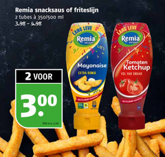  remia snacksaus mayonaise 2 100 friteslijn tubes 350 500 ml lang jaar tang 30 liter v.a. romig tomaten ketchup 