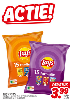 lays chips 8 15 family wokkels party mix 5x nutri score multipack uitdeelzak zakjes bugles stuk 3.99 