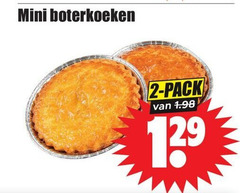  boterkoek 2 mini boterkoeken pack 