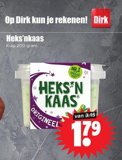  heksnkaas roomkaas 200 rekenen kuip nr.1 heks kaas origineel 17 