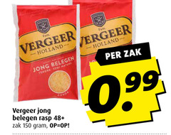  vergeer geraspte kaas 150 fam jong belegen tendre rasp 48 zak 
