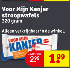  320 kanjer stroopwafels 