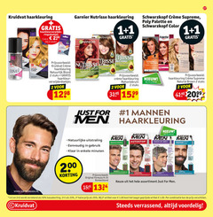  1 2 25 27 33 50 200 2099 kruidvat haarkleuring t.w.v. 20 stuks garnier nutrisse cover schwarzkopf supreme poly palette color paletle natural classic creme natuurlijk blond verwijderdoekjes ultra just for kit racines mannen brown men natuurlijke uitstraling gebruik klaar minuten touch grey jus autostop original formula donkerblond assortiment 2e halve artikel combinatie verrassend 