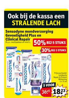  sensodyne tandpasta 2 3 5 14 30 50 kassa lach mondverzorging gevoeligheid repair multipakken rapid ml unity gum tandartsen stuks active white nederland protect whitening 