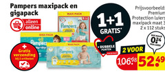  1 2 3 pampers maxipack gigapack online giga pack verzending artikelen by dry dubbele punten scan kaart premium protection luiers maat stuks luier 