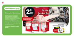  2 wondverzorging ongeluk wond lichte verwonding behandelen vertrouwen ervaring leukoplast snijwonden schaafwonden gescheurde huid brandwonden verbandmiddelen familie handen halve assortiment kompres 7 5 cm stuks afdekken fixeren 