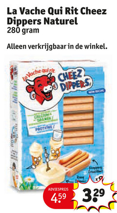  la vache qui rit cheez dippers naturel new 