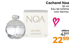  30 noa cacharel ml eau toilette dames elders 