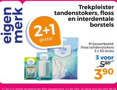  1 2 3 25 33 50 merk trekpleister tandenstokers floss interdentale borstels stuks 2e halve 