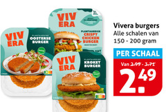  9 150 200 plantaardige oosterse burger proteine crispy chicken crave kroket vivera burgers schalen schaal 