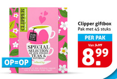  clipper thee 15 45 for you selection finest teas infusions bags sachets organic from giftbox pak stuks 