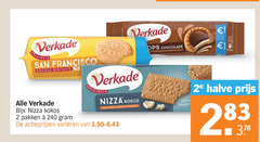  verkade biscuit 1 2 10 240 origina san francisco brosse biscuits nat originals nizza kokos laagje suiker pakken varieeren chocolade knappe 2e halve 