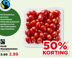  cherry tomaten 1 50 assortiment fairtrade nederlandse supermarkten snoeptomaten schaal kilo 5.99 