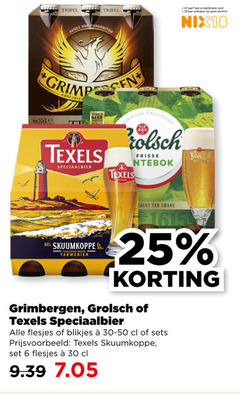  texels grimbergen grolsch speciaalbieren 6 18 25 30 tripel jaar legitimatie alcohol nix18 6x abdijbier speciaalbier meesterschap frisse zacht tarwebier blikjes skuumkoppe 