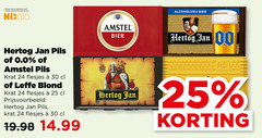  hertog jan amstel leffe alcoholvrij bier krat 18 24 25 30 jaar legitimatie alcohol nix18 pils 0.0 blond 