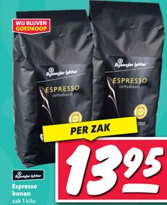  bijzonder lekker koffiebonen 1 1395 espresso coffeebean bonen zak kilo 