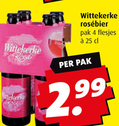  wittekerke rose bier 4 25 pak 