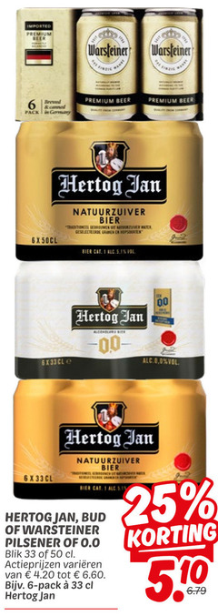  bud hertog jan warsteiner blikjes bier 1 6 25 33 50 imported premium beer brewed pack germany natuurzuiver 00 electric girly pilsener 0.0 blik varieeren 
