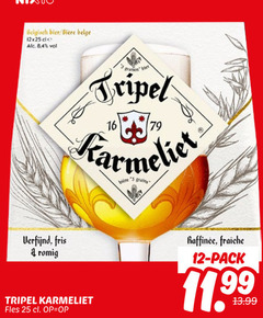  karmeliet speciaalbieren 5 12 16 25 belgisch bier biere belge biet tripel verfijnd fris fles fraiche pack 
