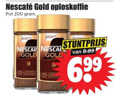  nescafe oploskoffie 100 200 gold pot 6 99 