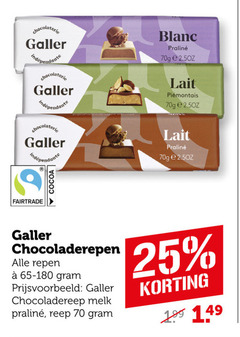  chocolade 25 galler chocolaterie fairtrade cocoa blanc pralinee lait chocoladerepen repen chocoladereep melk reep 