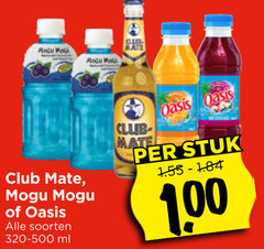  club oasis soorten ml stuk 1 00 