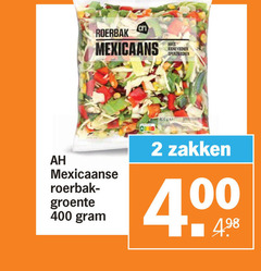  groentenpakket 2 400 roerbak mexicaans mais sperziebonen mexicaanse groente zakken 