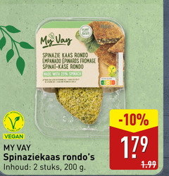  2 25 200 my plant based spinazie kaas rondo epinards fromage kase with spinach ijzer vitamine source vitamin nutri score label international national inhoud stuks 