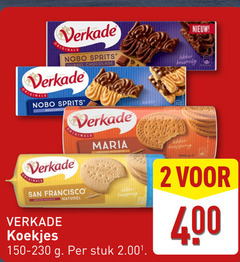  2 200 400 verkade originals nobo sprits dubbel chocolade melkchocolade maria original san francisco koekjes naturel and 150-230 stuk 