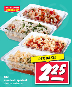  filet americain 225 bakje 