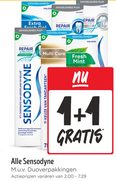 1 7 gevoeligheid repair protect hal fresh multi care tandpasta nederland sensodyne wetenschappelijk bewezen verlichting pijnlijke gevoelige tanden dagelijks herstel 1e tandartsen whitening mint duoverpakkingen varieeren 