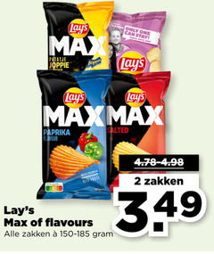  lays chips 2 patatje joppie only one stay paprika flavour salted crunch may taste flavours zakken 